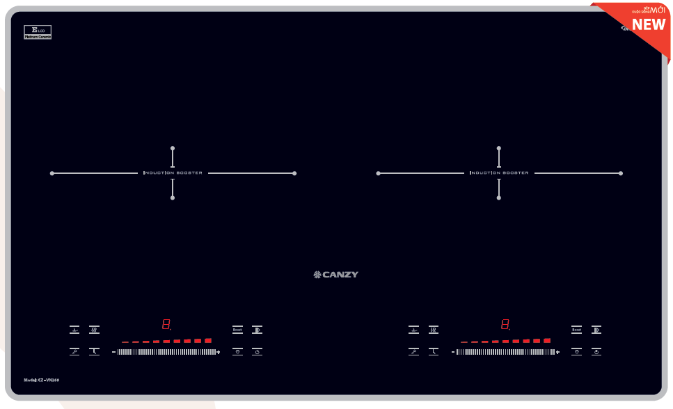 Bếp từ kết hợp hồng ngoại Canzy CZ VNH268