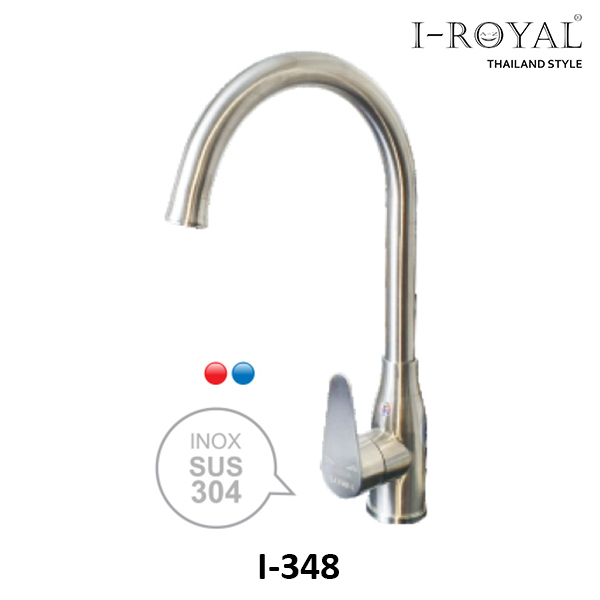 COMBO CHẬU RỬA CHÉN INOX 304 ĐÚC I-ROYAL IR-8245DT 304