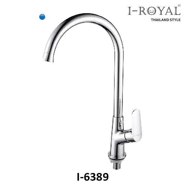 Vòi rửa đồng thau mạ crome I-Royal I-6389