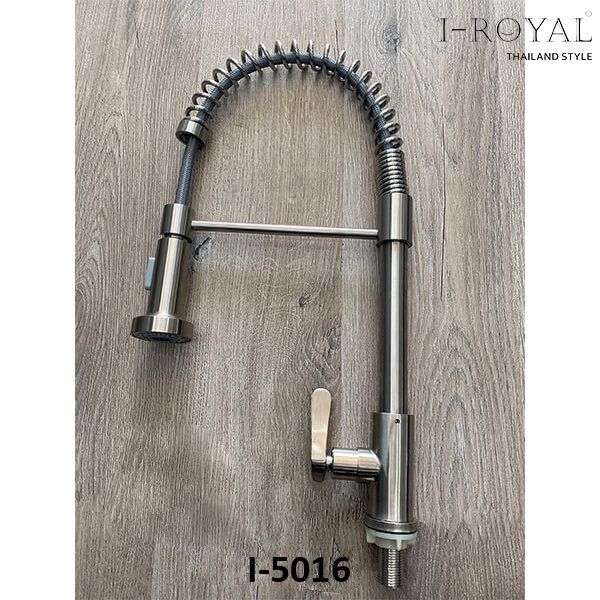 VÒI RỬA CHÉN LẠNH DÂY RÚT I-ROYAL I-5016