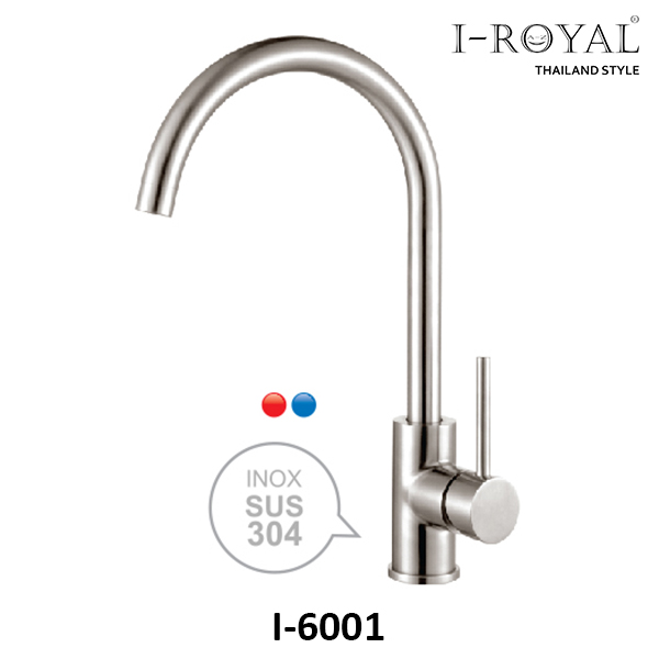 Vòi rửa nóng lạnh inox 304 I-Royal I-6001