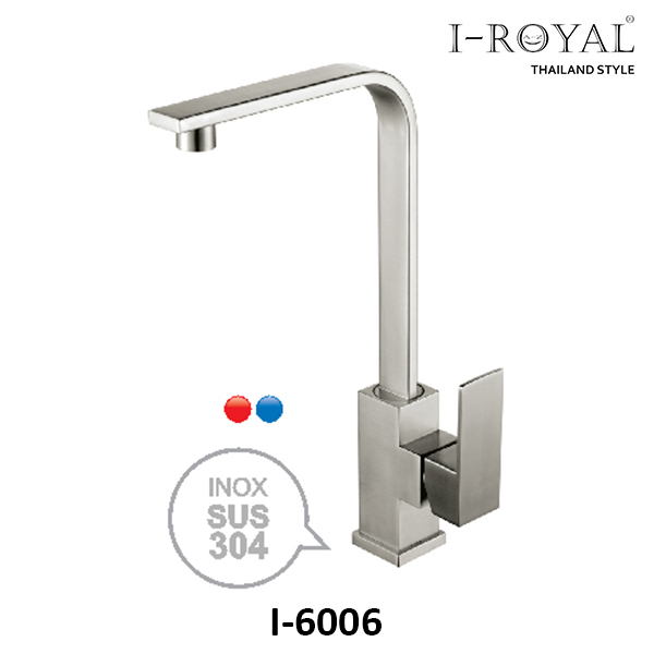 Vòi rửa nóng lạnh inox 304 I-ROYAL I-6006
