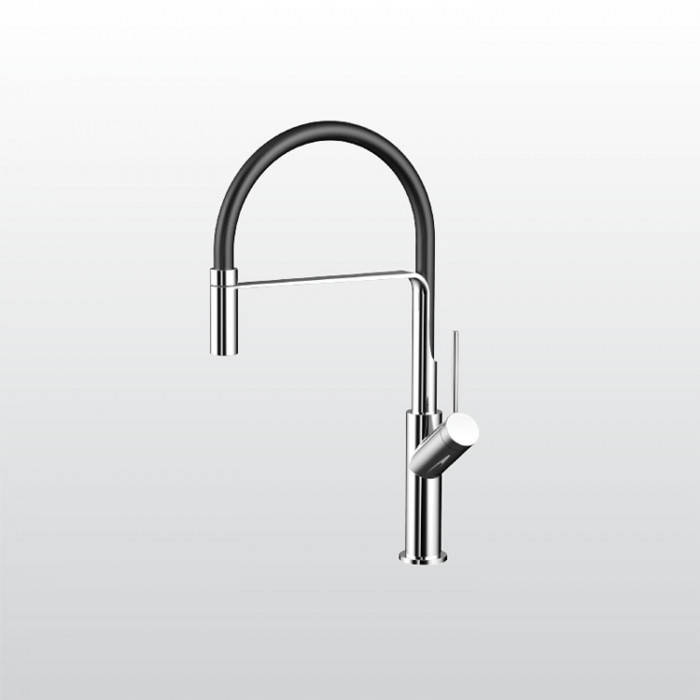 Vòi rửa inox mạ Chrome Malloca K081C