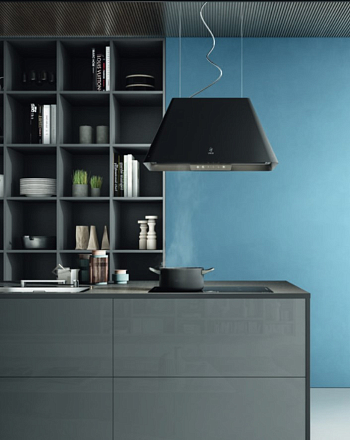 Máy hút khói, hút mùi đảo Elica IKONA LIGHT BL MAT/F/60