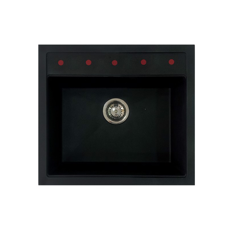 Bồn rửa bằng đá nhân tạo Waltz560 WAL3-03/Nera Đen