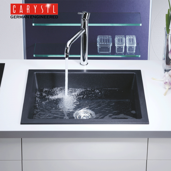 Bồn rửa bằng đá nhân tạo Waltz780 WAL3-03/Nera Đen