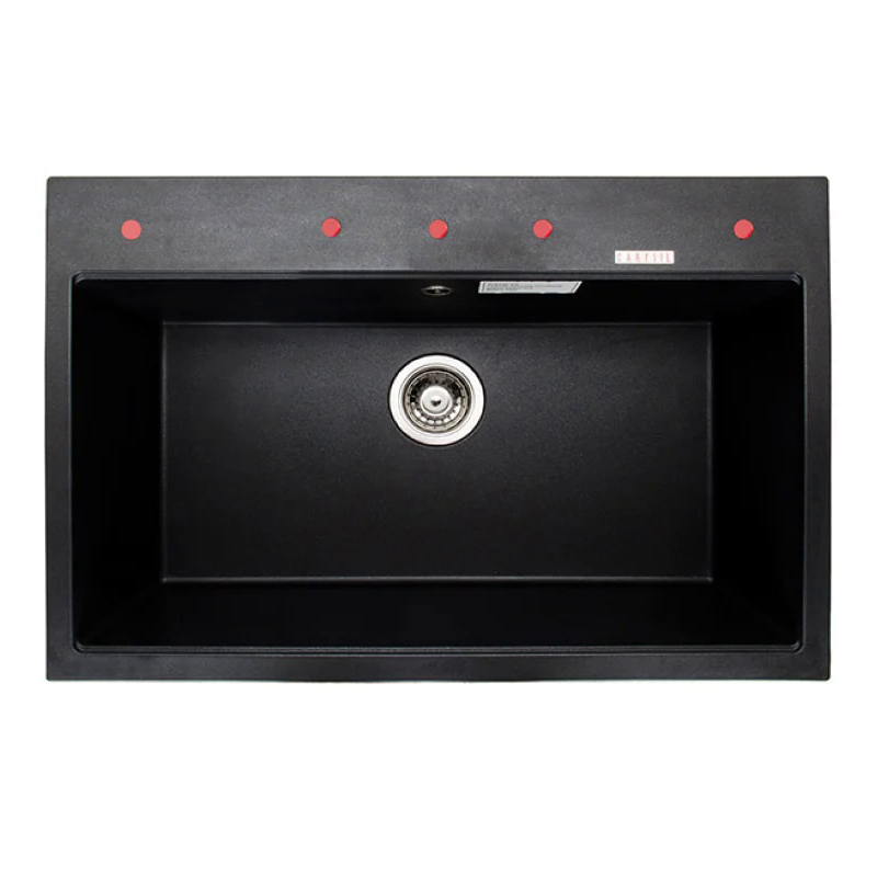 Bồn rửa bằng đá nhân tạo Waltz780 WAL3-03/Nera Đen