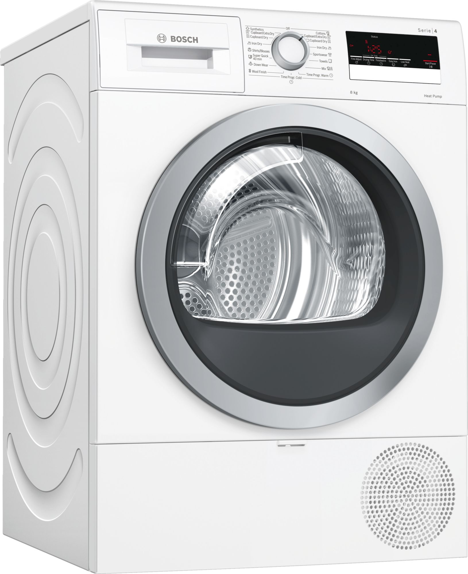 Máy sấy tụ hơi bơm nhiệt 8kg Bosch HMH.WTR85V00SG SERIE 4