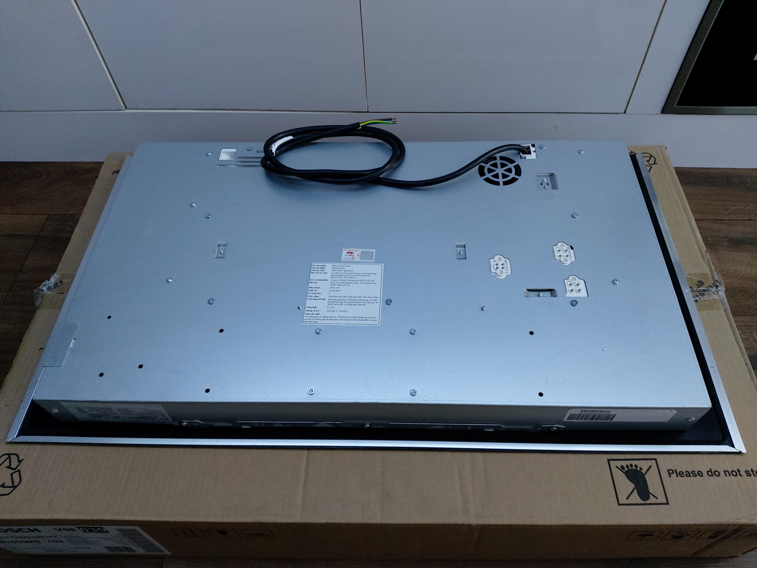 (Combo) Bếp điện từ đôi Bosch HMH.PPI82560MS