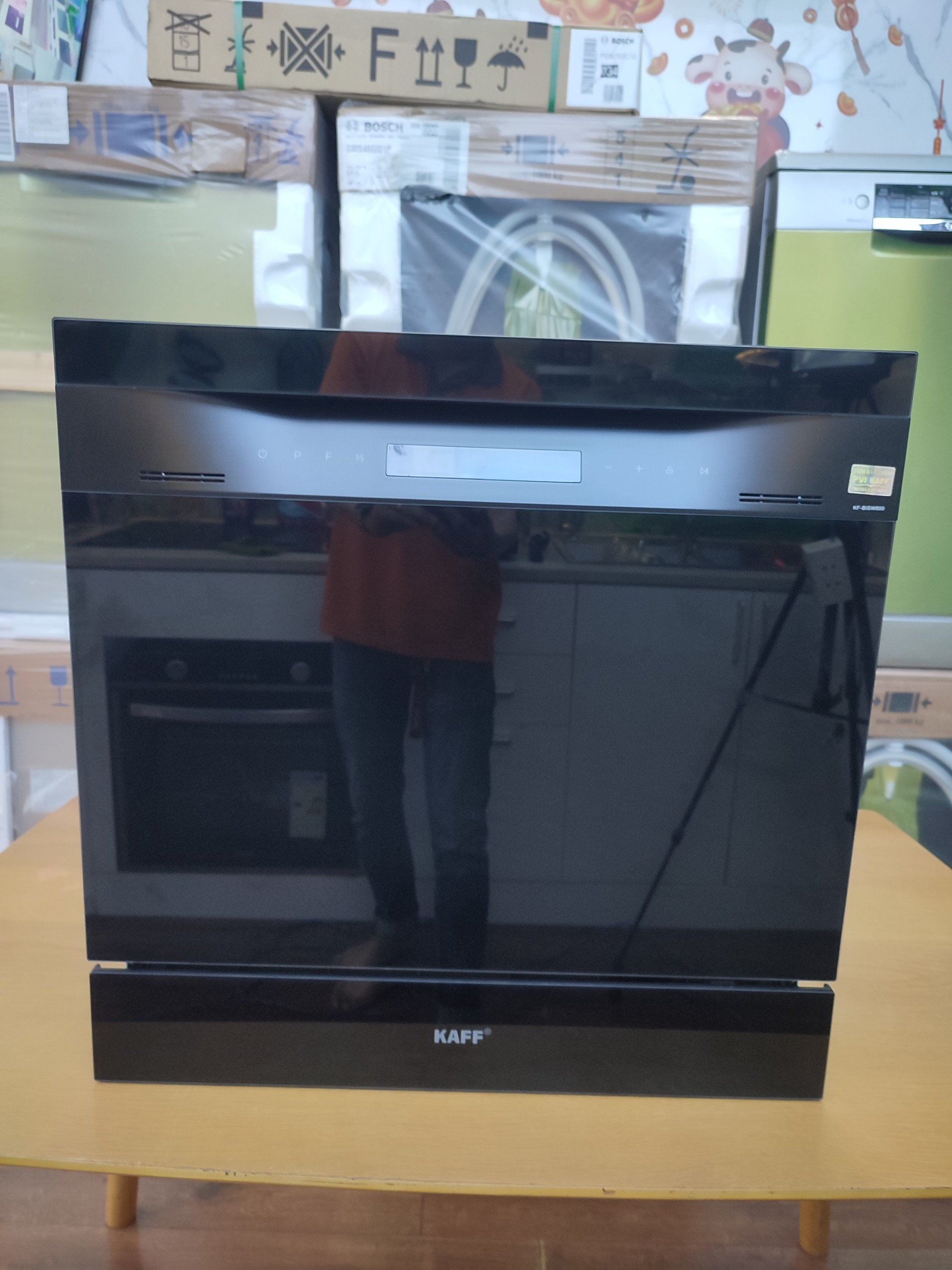 Máy rửa chén bát bán âm KAFF KF-BISW800