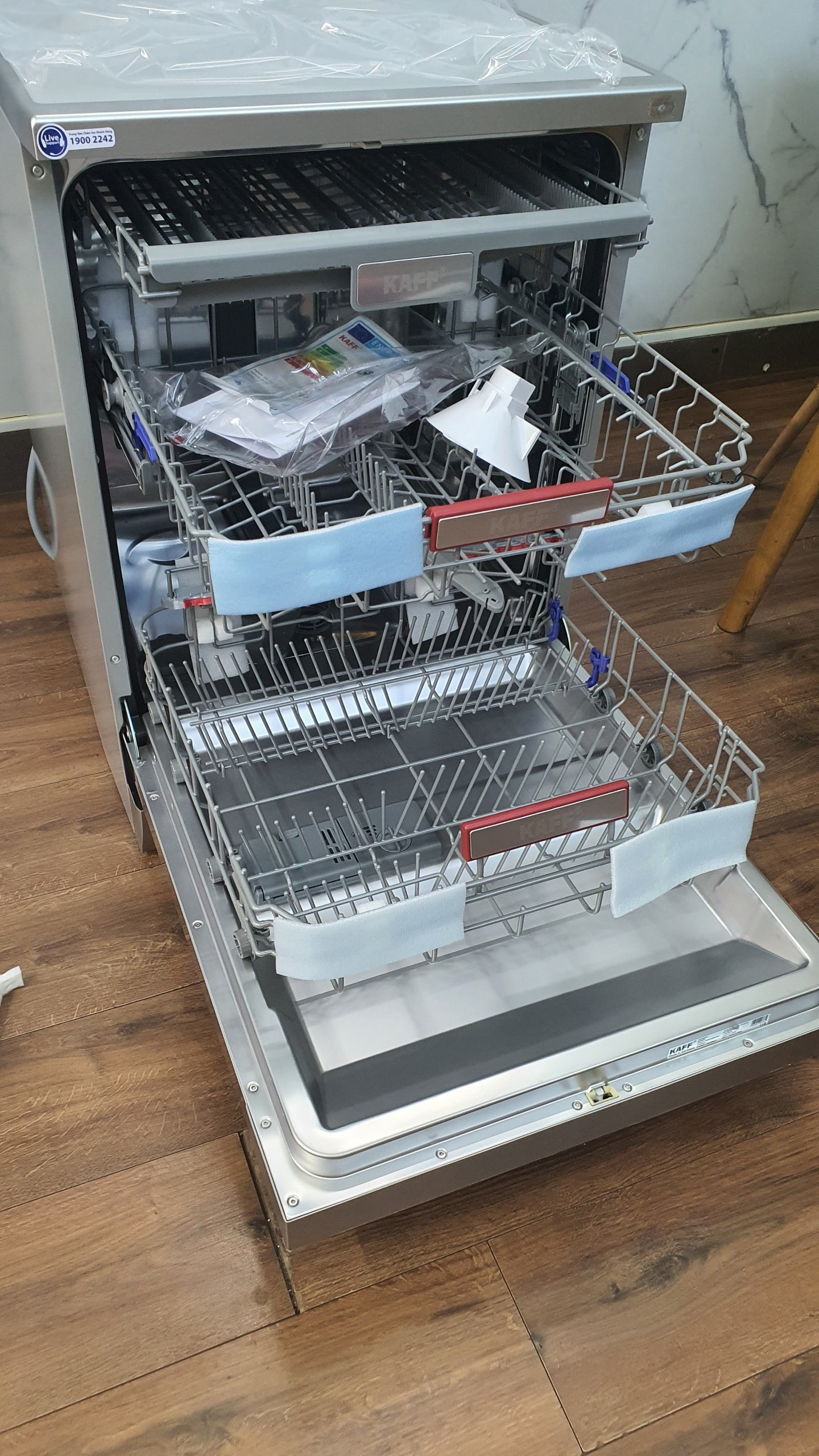 Máy rửa chén bát độc lập KAFF KF-S906TFT