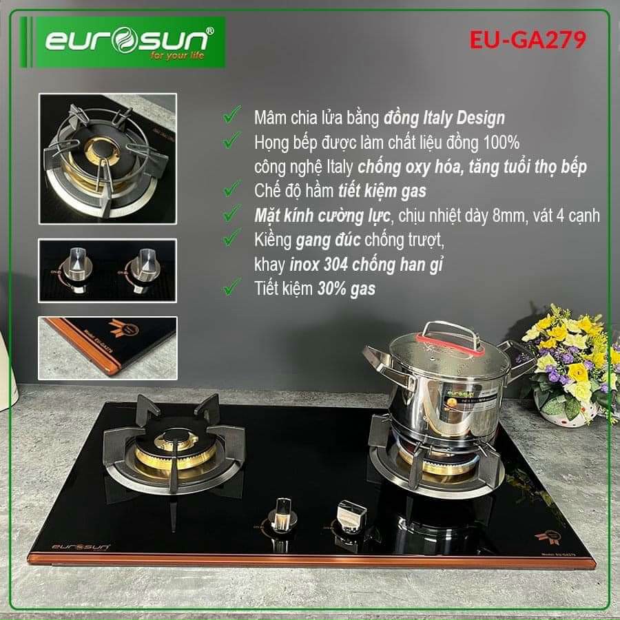 Bếp gas âm Eurosun EU-GA279