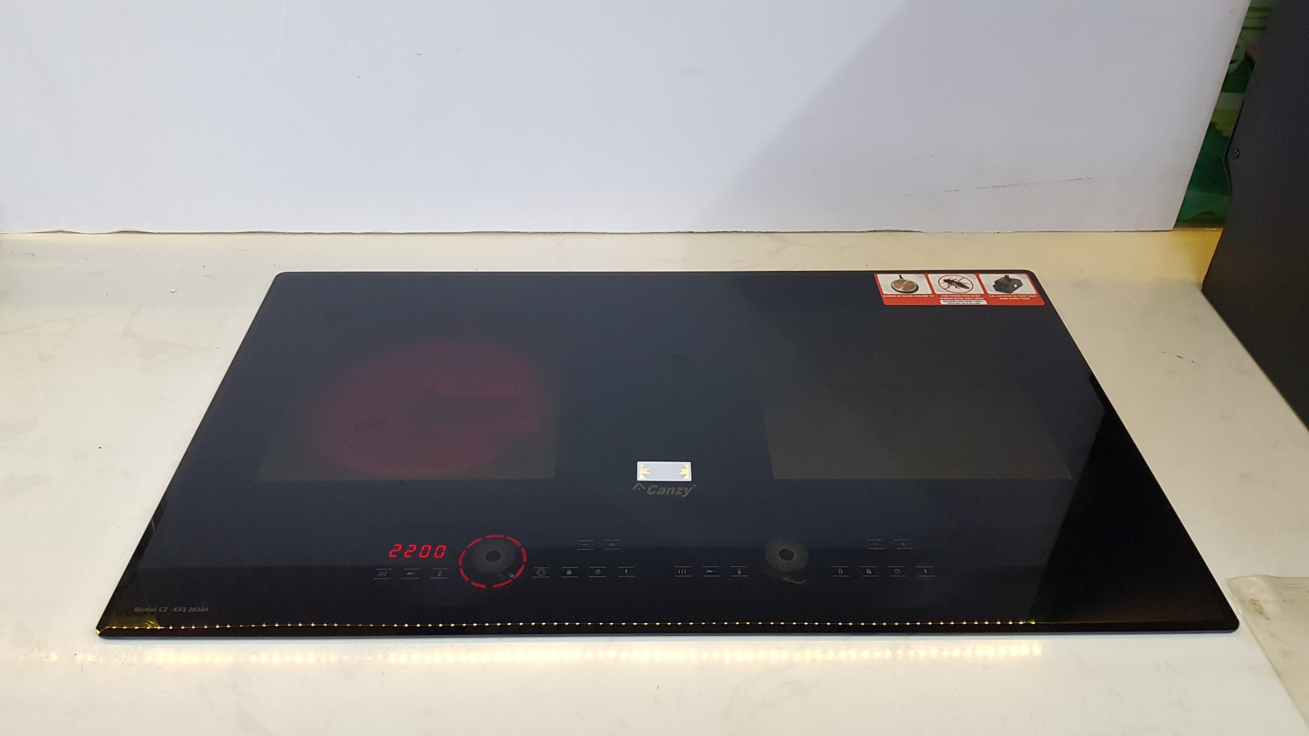 (Combo) Bếp từ kết hợp hồng ngoại Canzy CZ-KVS203IH