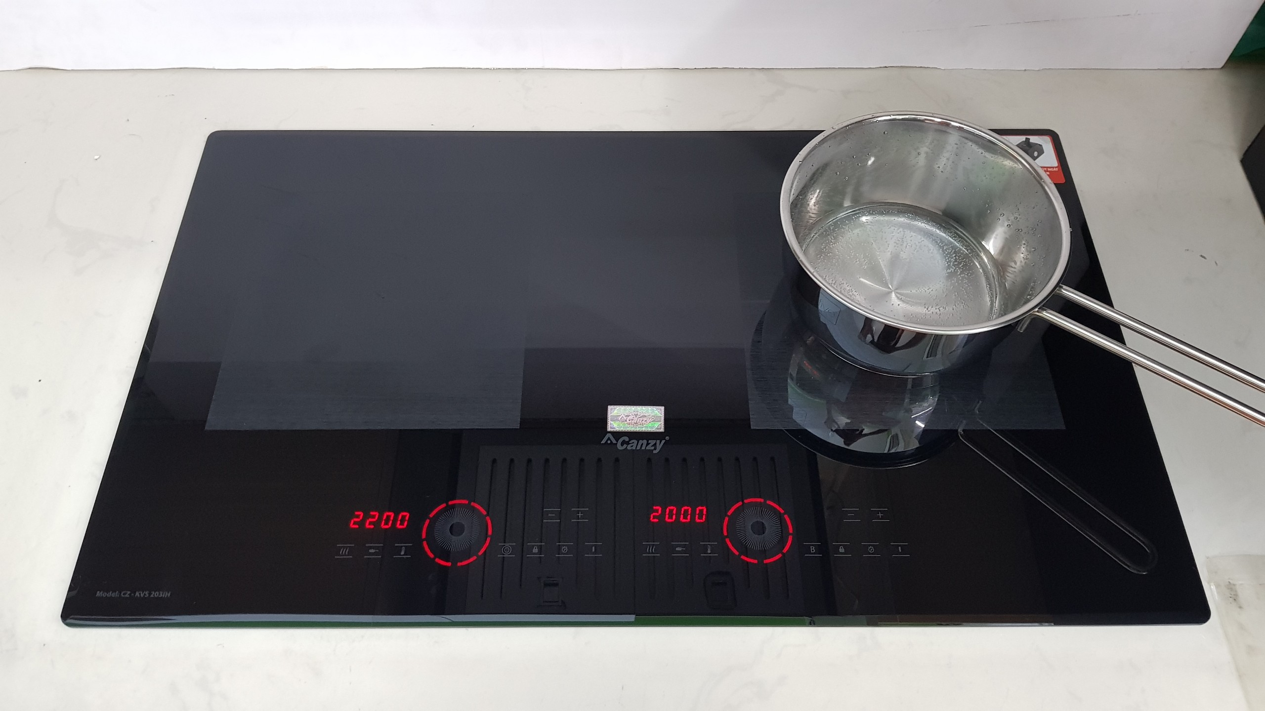 (Combo) Bếp từ kết hợp hồng ngoại Canzy CZ-KVS203IH