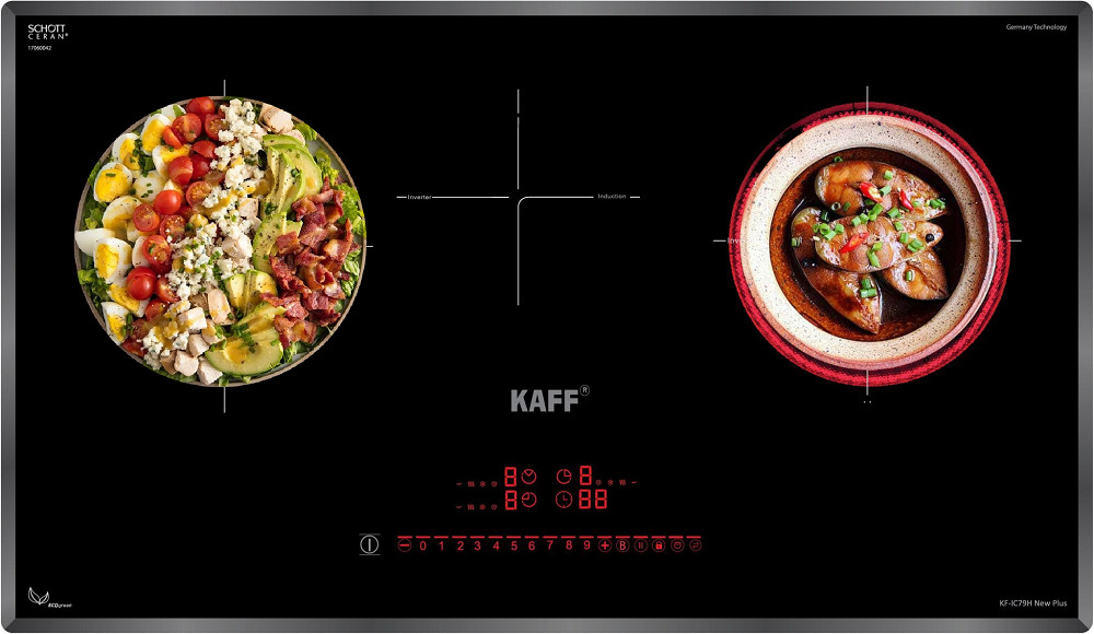 Bếp từ kết hợp hồng ngoại Kaff KF-IC79H New Plus