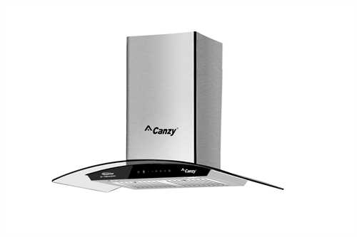 Máy hút khói, khử mùi kính cong Canzy CZ 7788 (điều khiển cảm biến vẫy tay)