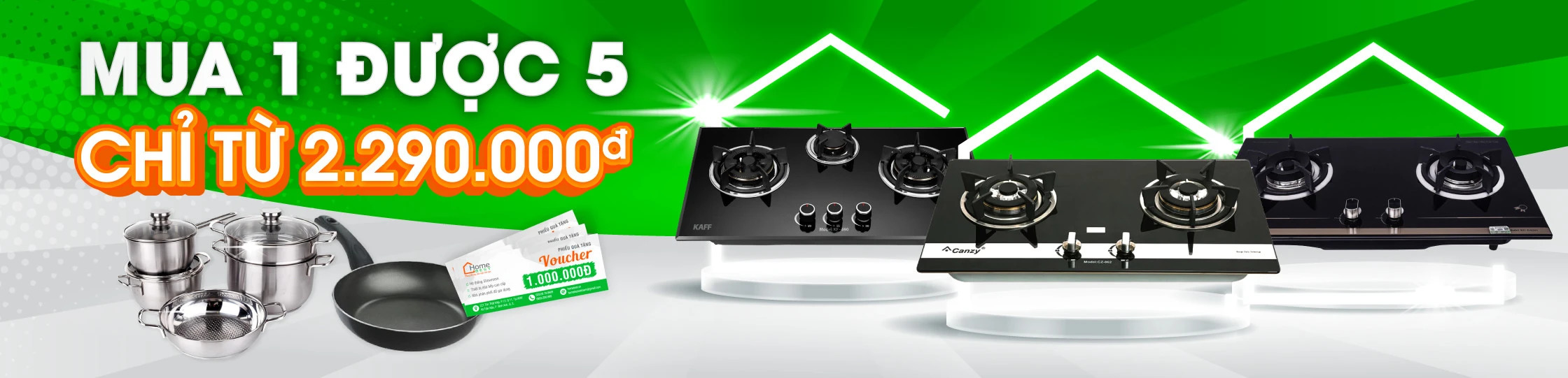 Bếp gas homebest .vn