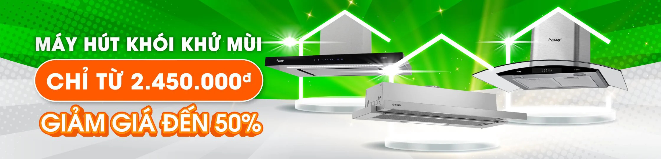 Máy hút khói - khử mùi