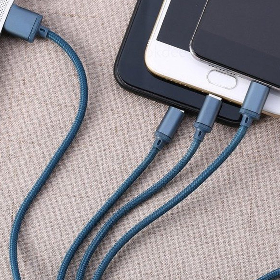 CÁP ĐA NĂNG 3 ĐẦU REMAX RC 131 | phukienrongvang.vn