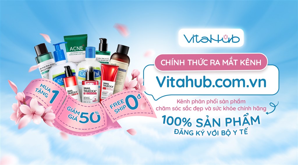 Chính thức ra mắt kênh mua sắm Vitahub! Chính thức ra mắt kênh mua sắm Vitahub!