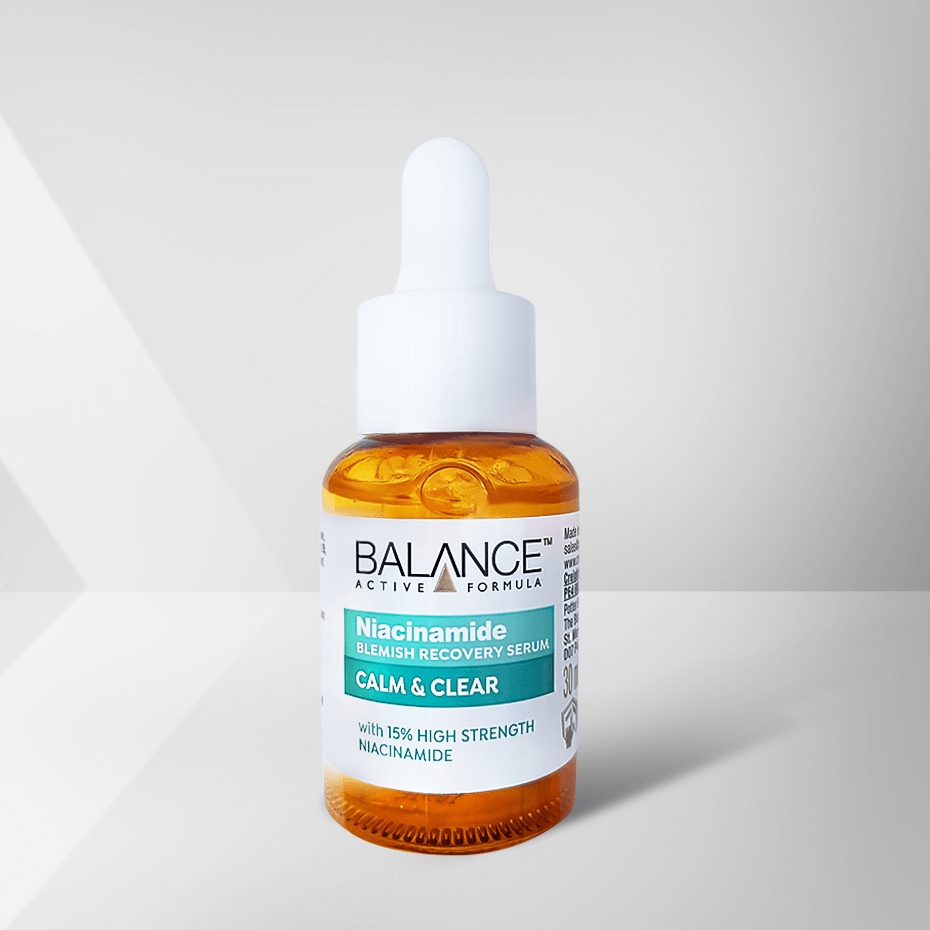 Serum ngừa mụn mờ thâm Balance Active Formula Niacinamide 15% Blemish  Recovery 30ml