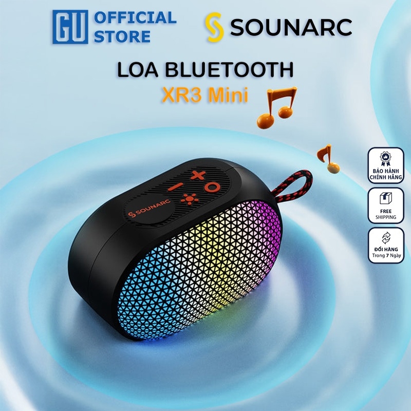 Loa Di Động SOUNARC XR3 Mini Bluetooth 5.3 – Bạn Đã Nghe Đến một chiếc Loa Kháng Nước?