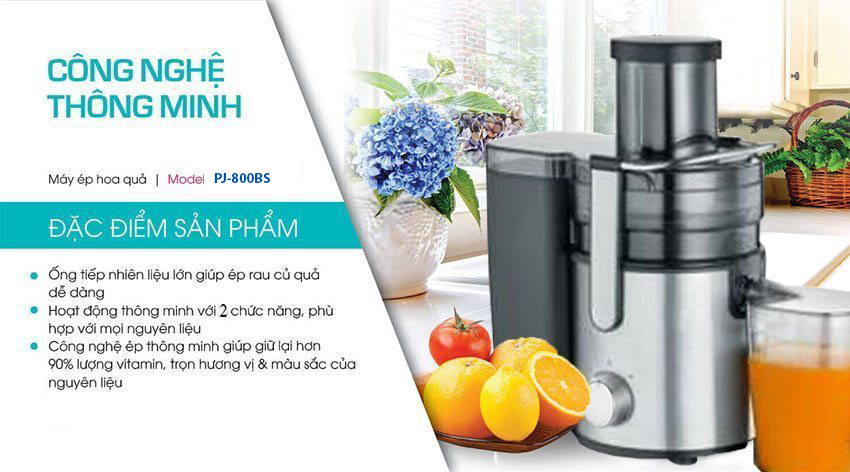 HƯỚNG DẪN VỆ SINH VÀ BẢO QUẢN MÁY ÉP TRÁI CÂY