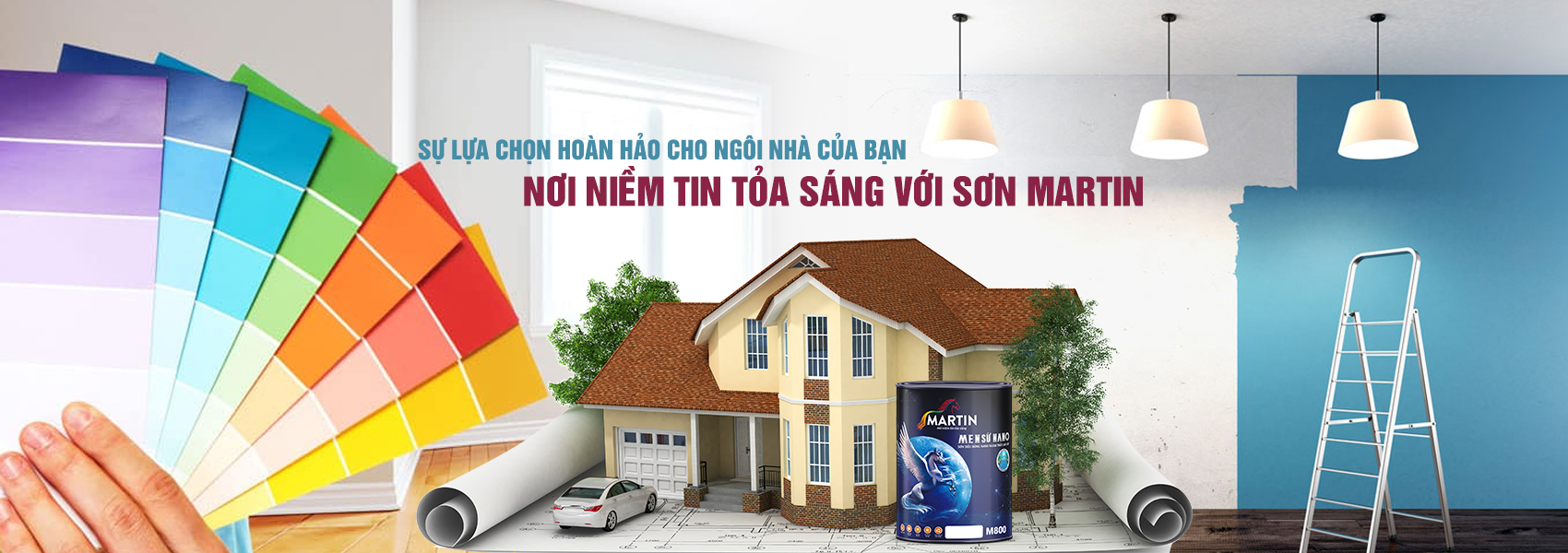 Tư vấn và mở đại lý sơn Martin