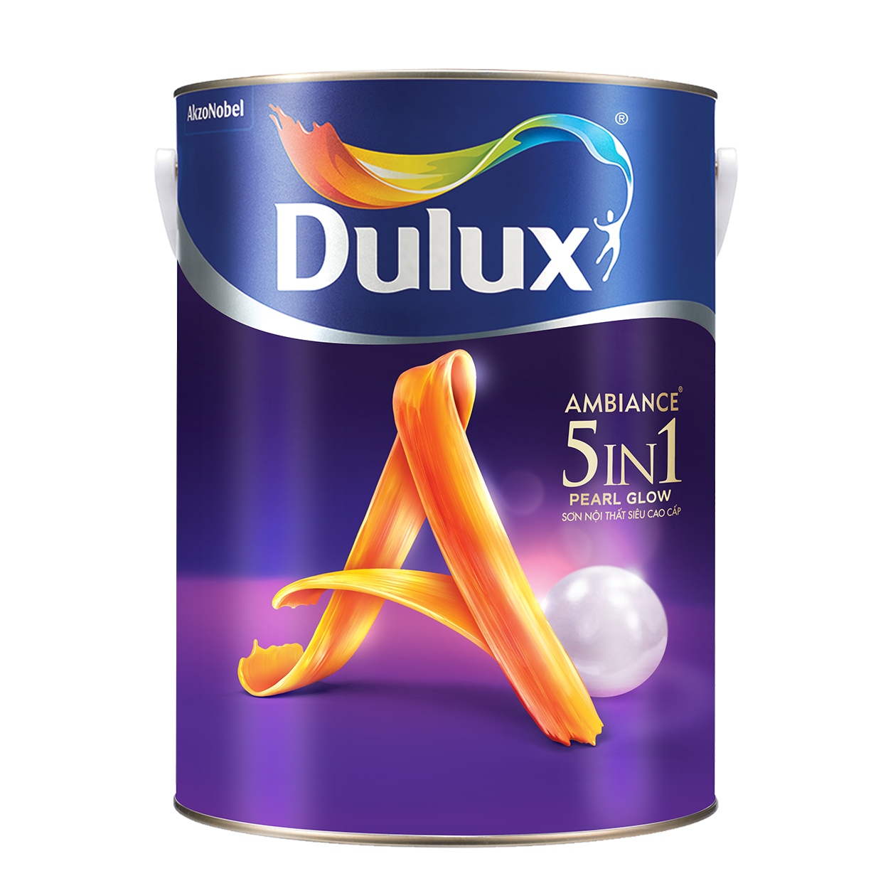 DULUX AMBIANCE 5IN 1 PEART GLOW bóng mờ - 66A