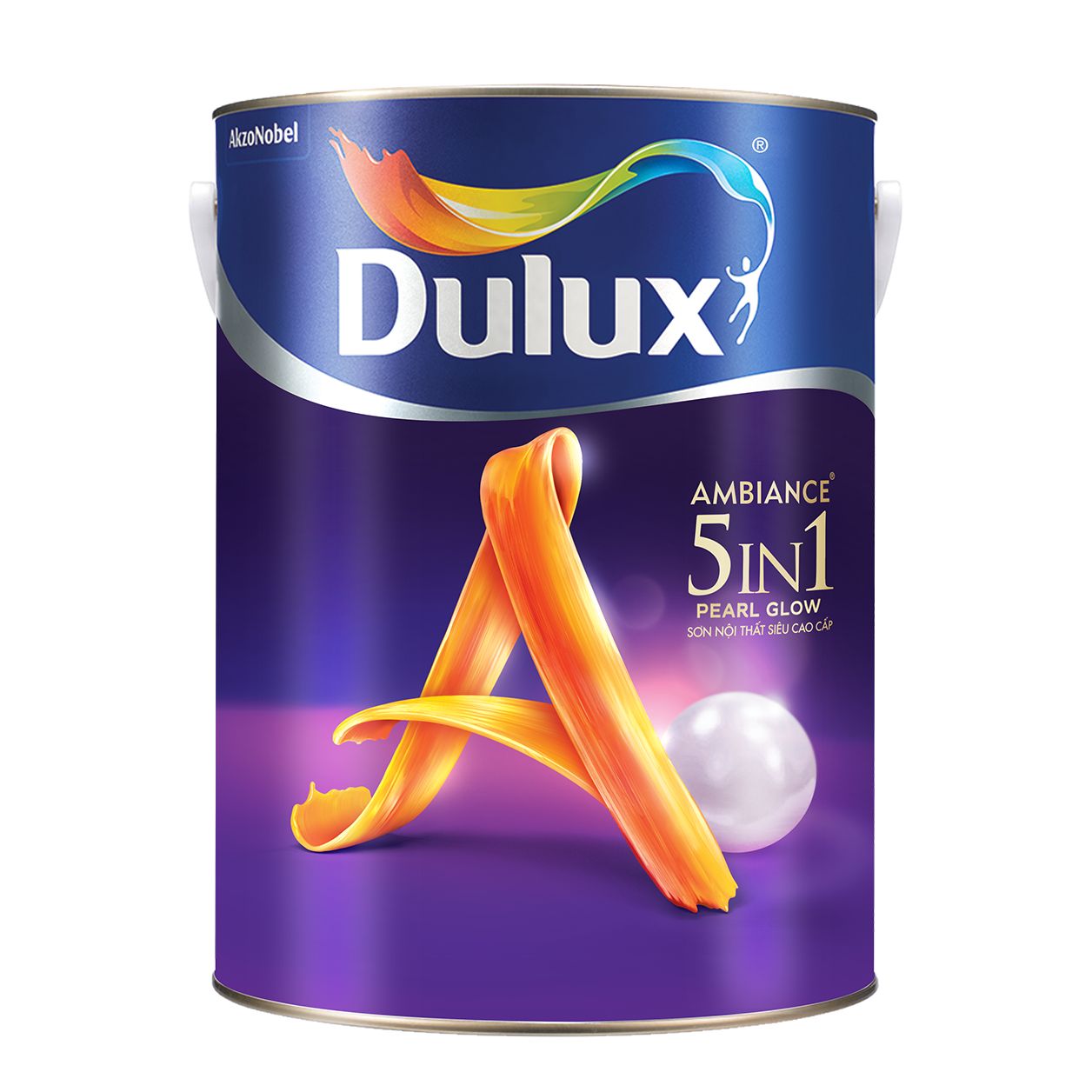 DULUX AMBIANCE 5IN 1 PEART GLOW bóng mờ - 66A