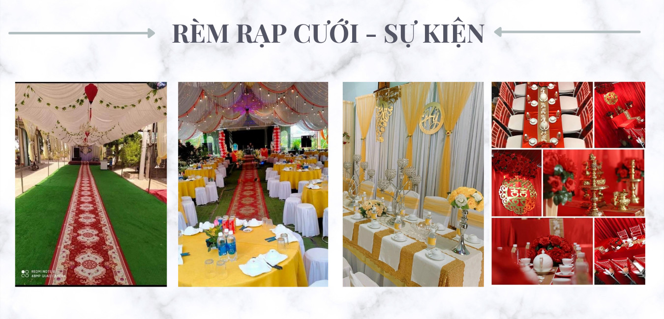 rạp cưới sự kiện