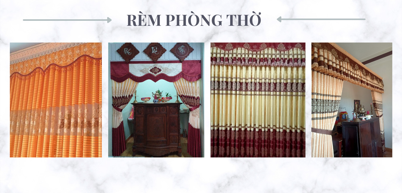 rèm phòng thờ