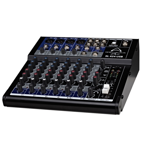 Mixer Wharfedale Pro SL424USB (8 cổng tín hiệu vào)