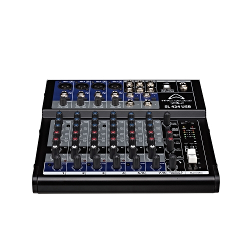 Mixer Wharfedale Pro SL424USB (8 cổng tín hiệu vào)