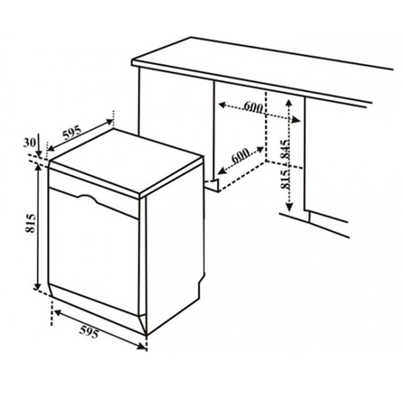 MÁY RỬA BÁT BOSCH ĐỘC LẬP SMS6ZCI49E SERIE 6 SẤY ZEOLITH