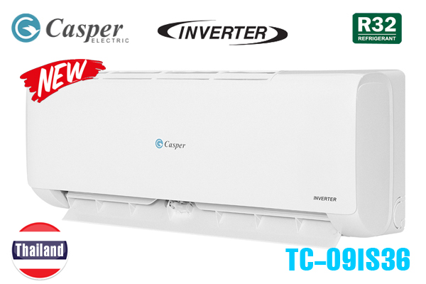 Điều hoà Casper 9.000 Btu 1 chiều Inverter TC09IS36
