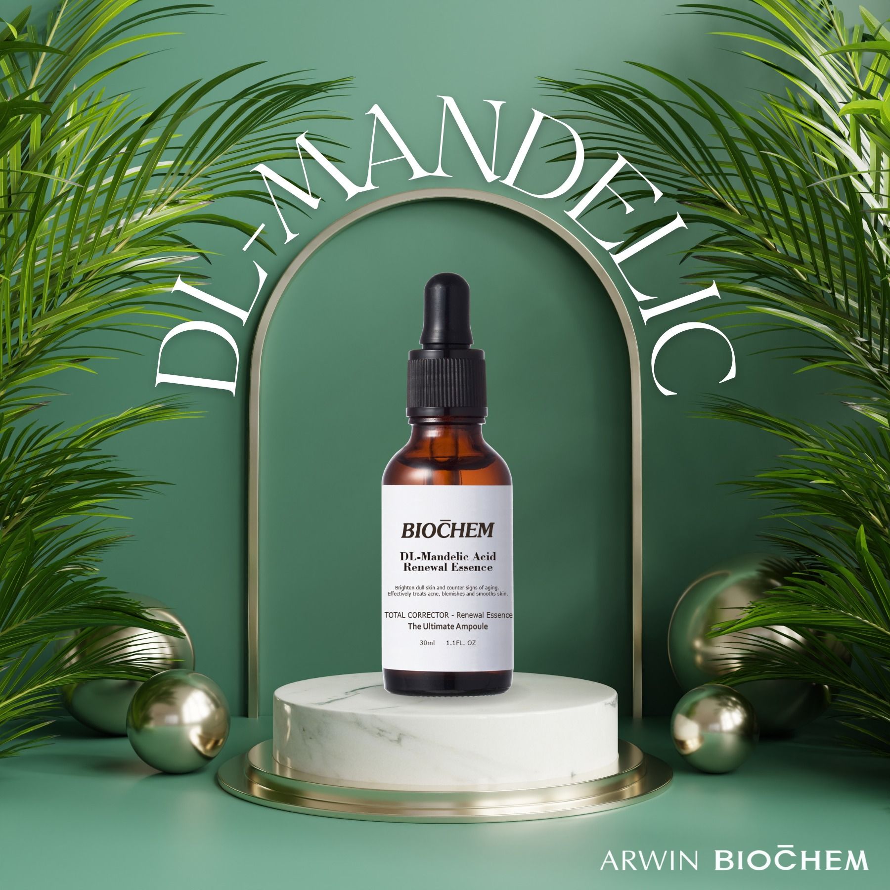 Tinh chất trị mụn DL-Mandelic Acid
