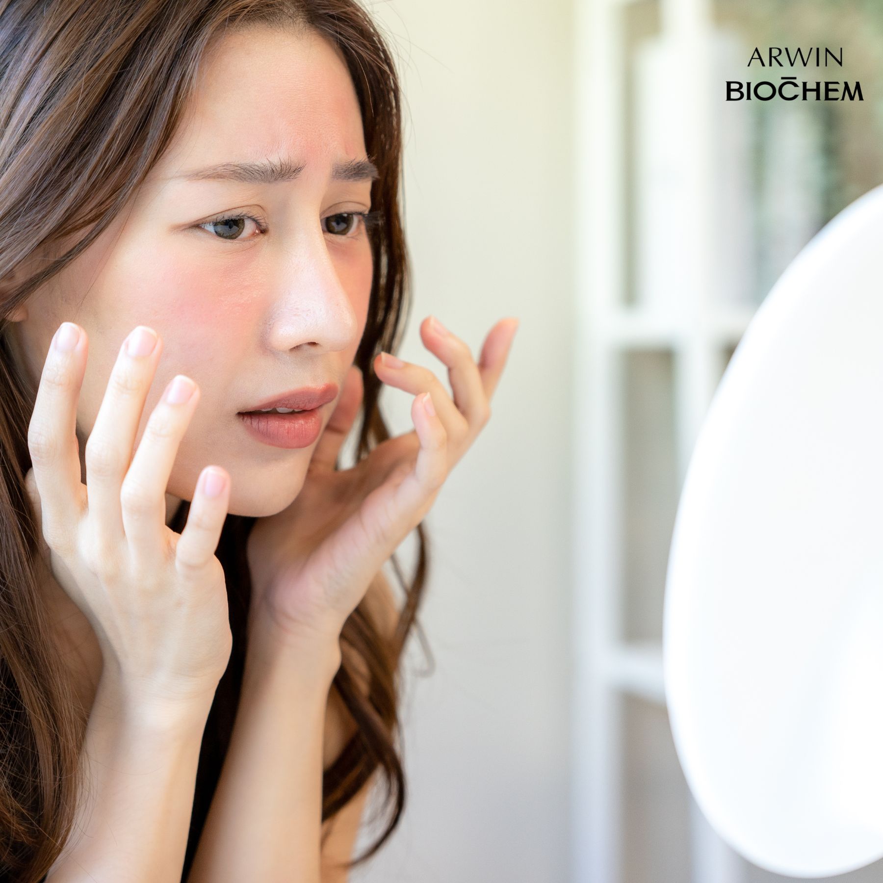 Tiếp xúc với ánh nắng mặt trời