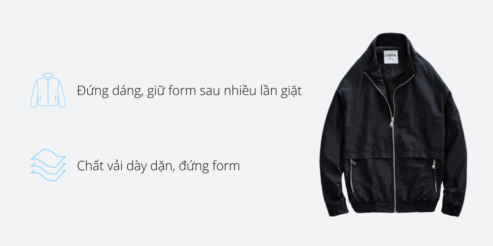 Áo khoác dù form rộng thời trang chống thấm nước LADOS - LD2060 | Lados Áo Khoác Dù Form Rộng Thời Trang Chống Thấm Nước Lados - Ld2060 | Lados