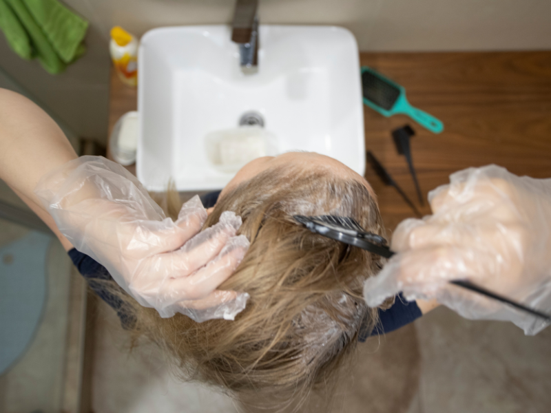 thuốc nhuộm tóc màu CAM ĐỒNG  thuốc nhuộm tóc tại nhà