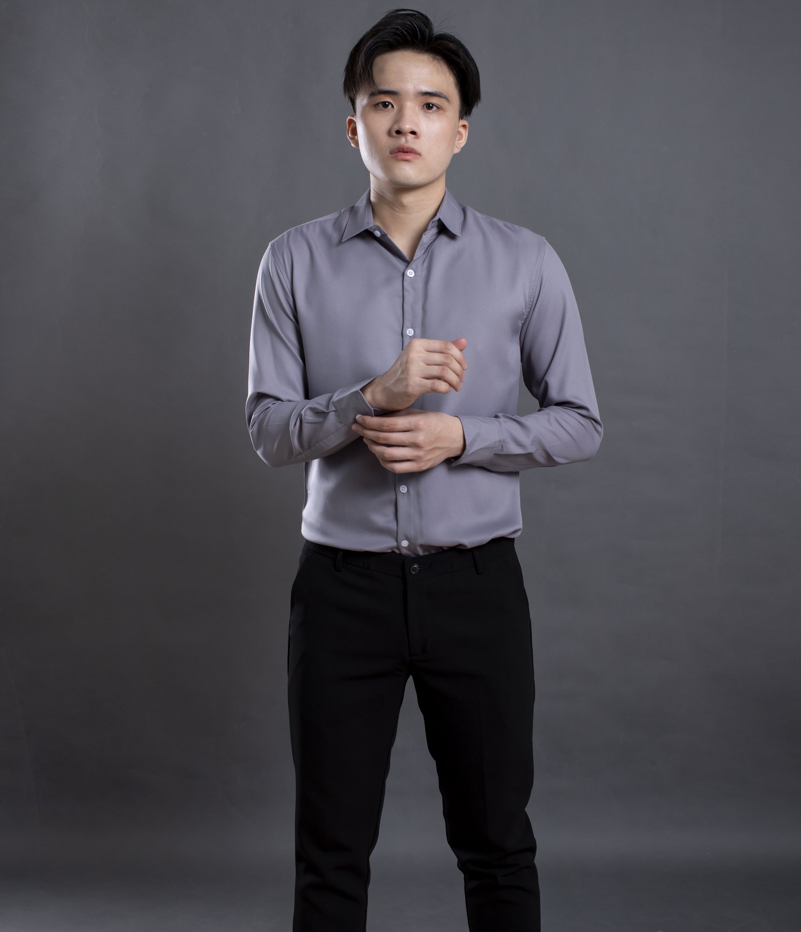 Áo sơ mi trơn tay dài LADOS - 523 | Lados Áo Sơ Mi Trơn Tay Dài Lados - 523 | Lados