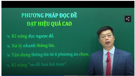Kĩ năng đọc đề trắc nghiệm Hóa thi THPT đạt hiệu quả cao
