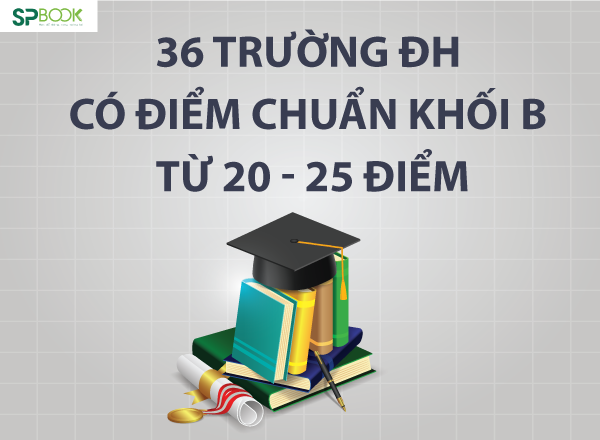 38 trường Đại học có điểm chuẩn khối B từ 20 - 25 điểm