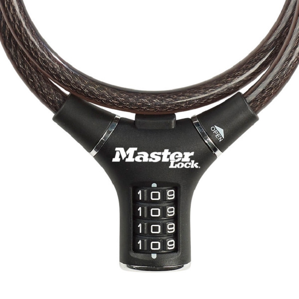 Khóa số dây cáp MASTER LOCK 8229 Dài 90cm x 12mm