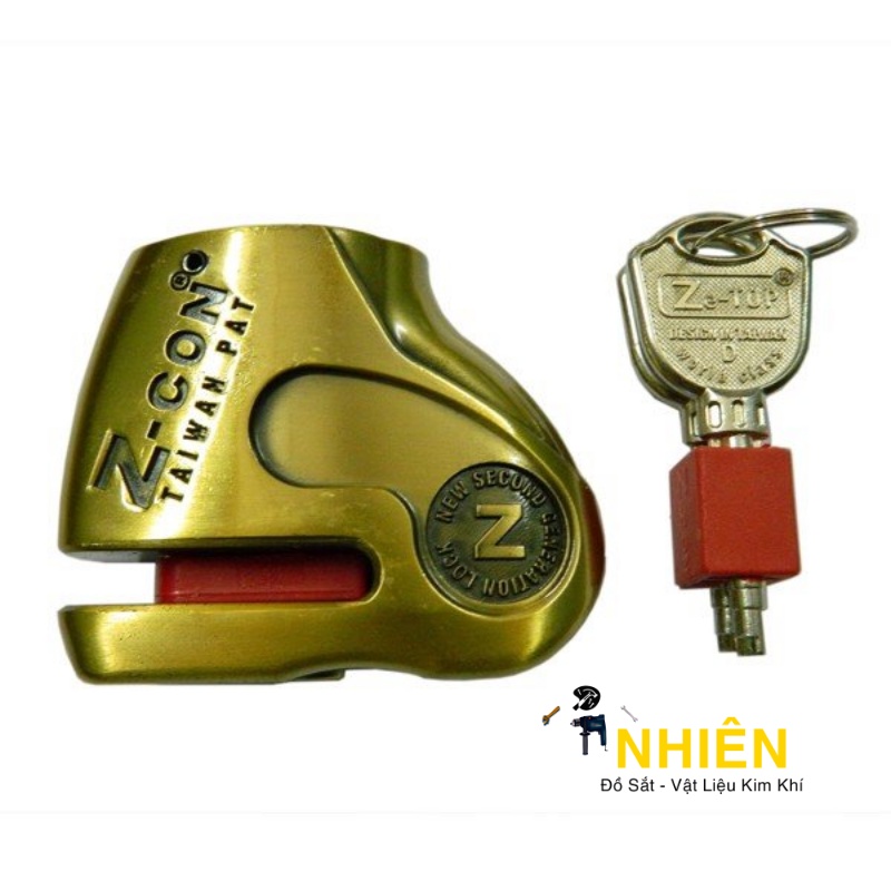Khóa đĩa xe máy Zcon DX6 - Chìa nhọn