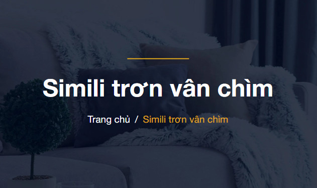 Simili trơn vân chìm