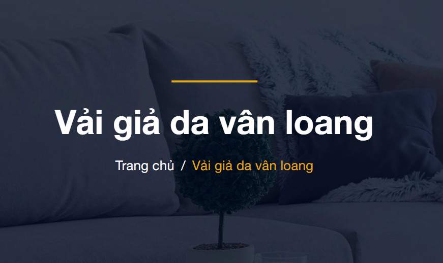 Vải giả da vân loang