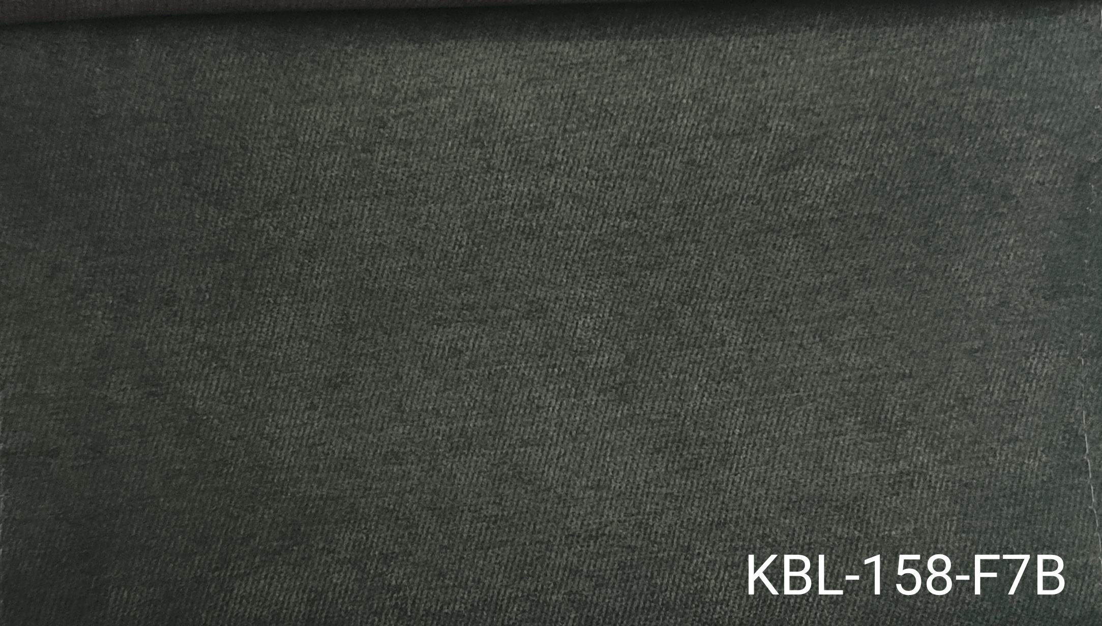 KBL-158-7B: VẢI BỐ NHUNG MỊN XANH RÊU ĐẬM