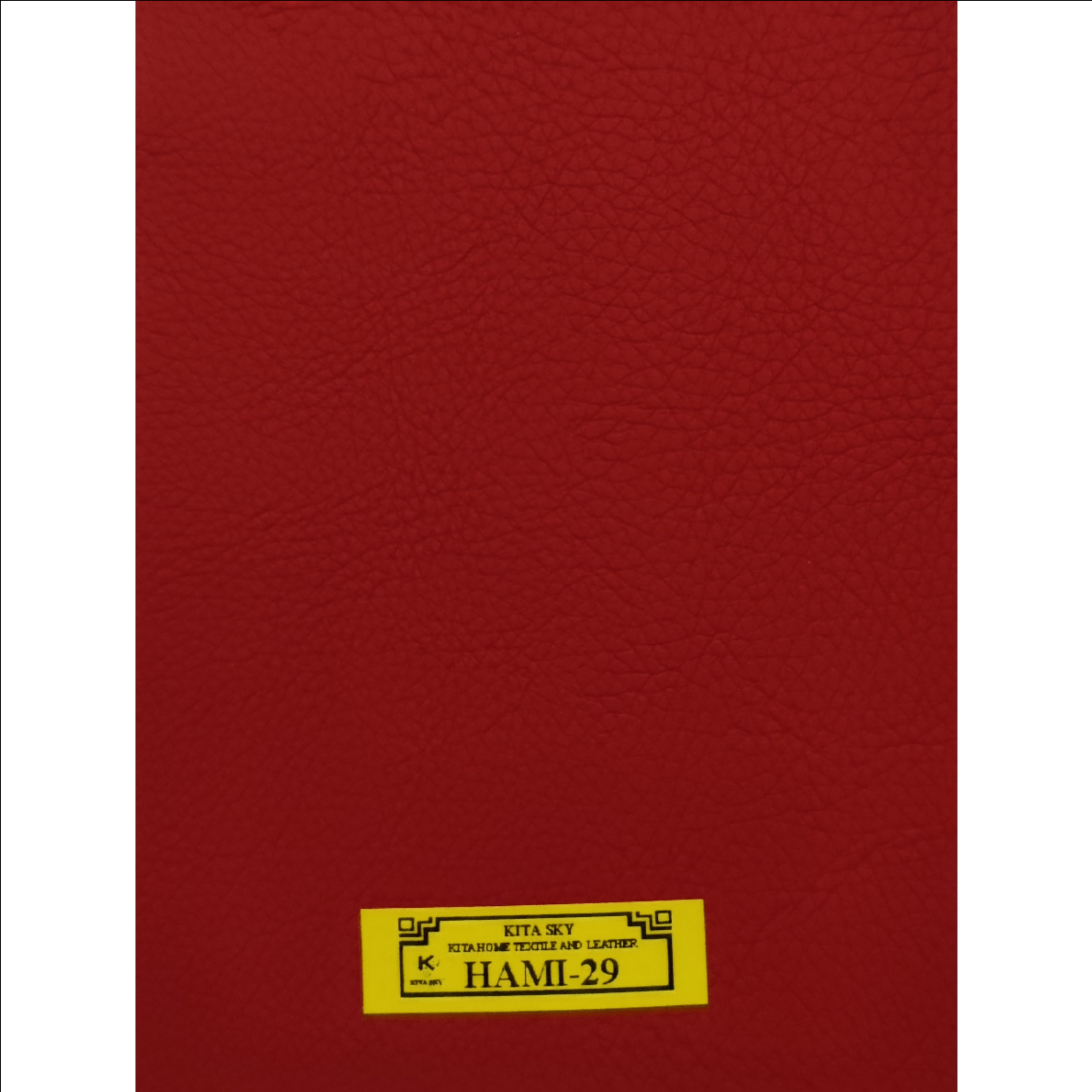 KITA-HAMI-29:-MÀU ĐỎ ĐÔ SẬM REAL RED VÂN ĐẾ VẢI
