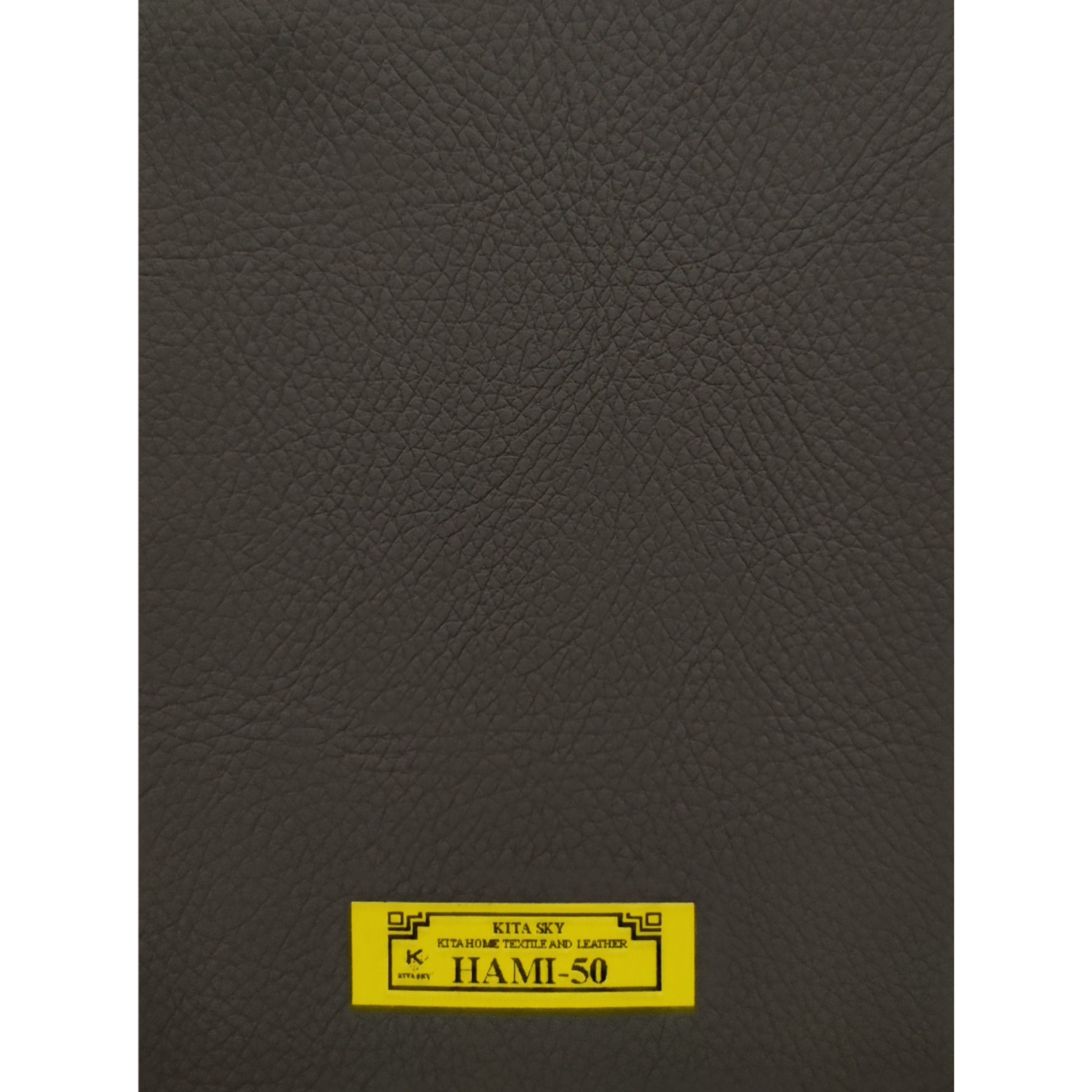 KITA-HAMI-50:-MÀU XÁM ĐẬM DARK-GREY VÂN ĐẾ VẢI